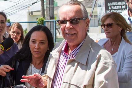 Adarico Negromonte Filho se entregou à polícia pouco depois das 11h desta segAdarico Negromonte Filho se entregou à polícia pouco depois das 11h desta segunda-feiraunda-feira (/FUTURA PRESS/ESTADÃO CONTEÚDO/VAGNER ROSARIO)