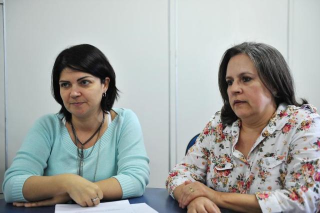 Santa Maria - RS - Brasil 11/09/2017Prêmio professora ONUCristiane Cardoso de Paula  (está de verde)   e  Stela Maris de Mello Padoin (de blusa florida)  - professoras e enfermeiras