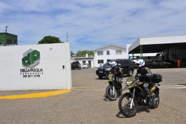  SANTA MARIA, RS, BRASIL. 04/10/2017.Três funcionários de empresa são baleados por assaltantes em Santa MariaFOTO: GABRIEL HAESBAERT / NEWCO DSM