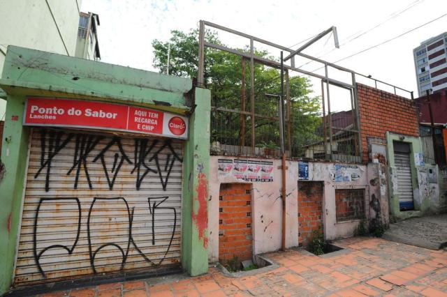  Santa Maria, RS, Brasi, 14/10/2017.Fachada do prédio da antiga USE na rua do Acampamento.