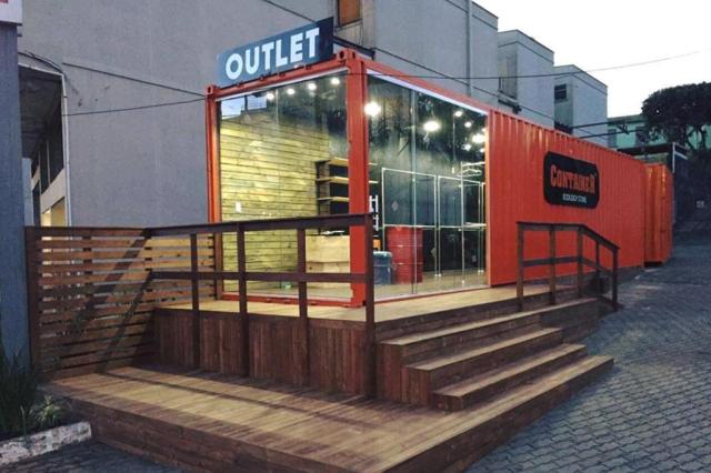 Abre nesta sexta a Outlet Container, anexo ao Posto Padoin na Avenida Dores