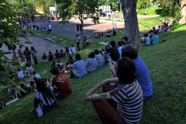  Santa Maria, RS, Brasil, 19/11/2017.Evento Grito no Parque Itaimbé.