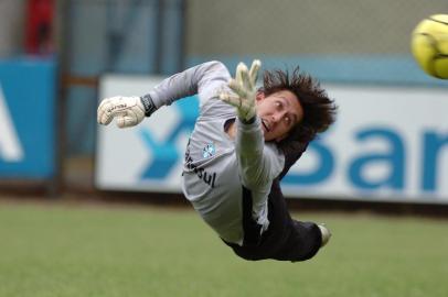 Jefferson Botega Gremio02 Treino do Gremio Goleiro Cassio cássio,grêmio,treino do grêmio,treino grêmio,cassiodia