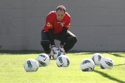 rogério ceni - treino são paulo - goleiro