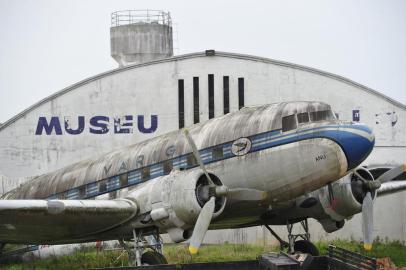 PORTO ALEGRE BRASIL 06 09 2012 FOTO DIEGO VARA ZERO HORA Museu da Varig no aeroporto Salgado Filho museu,varig,aeroporto,salgado filho,avião