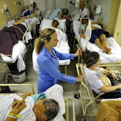  Lotação no Hospital de Clinicas de Porto Alegre