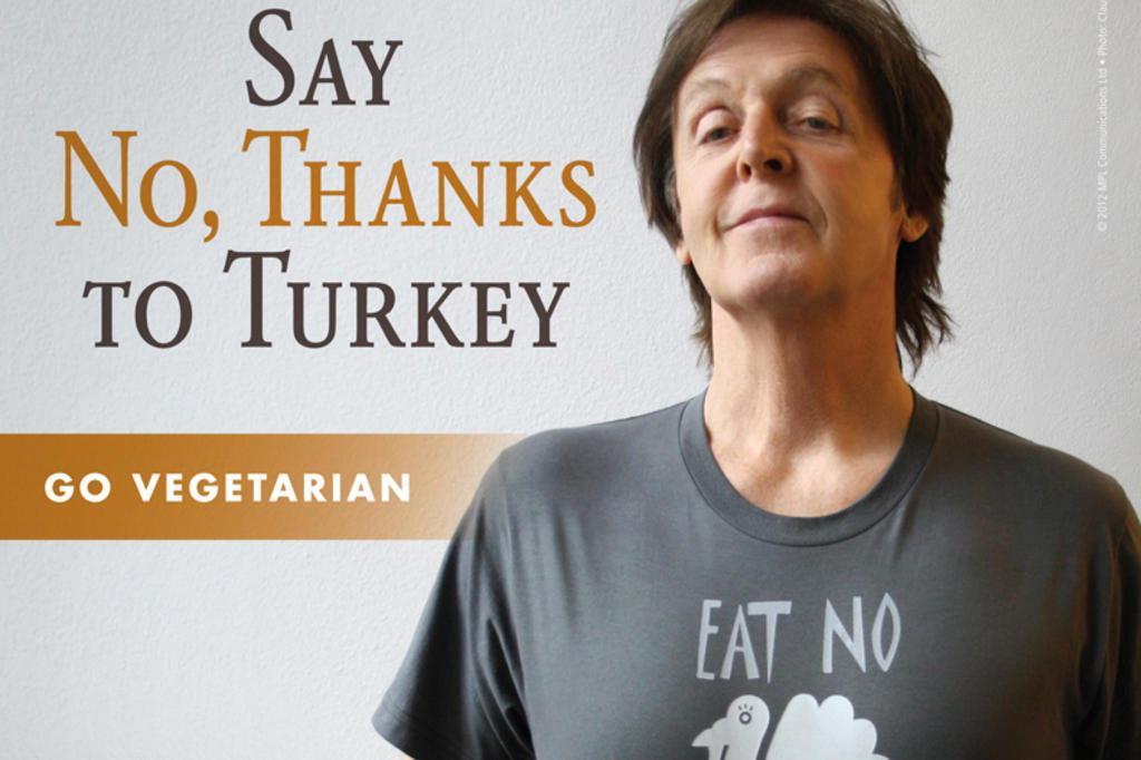 Paul McCartney PETA/Divulgação