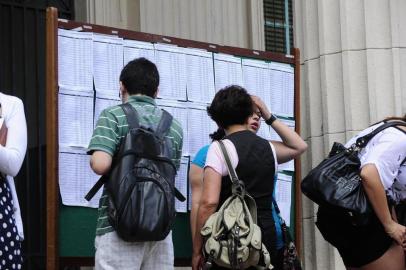  

Prova do Enade, no Instituto de Educação.