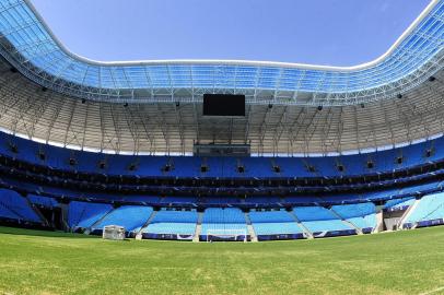  

PORTO ALEGRE, RS, BRASIL, 17/12/2012, 11h23:  Uma visão sobre a Arena do Grêmio (Foto: Omar Freitas / Zero Hora)