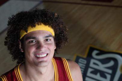  

Brasileiro Anderson Varejão, jogador do Cleveland Cavaliers, da NBA.