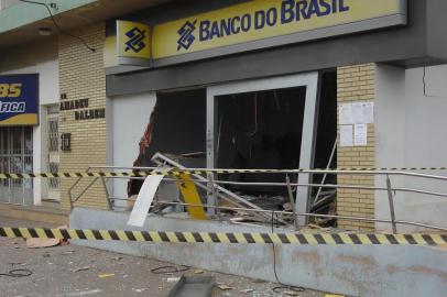 ataque a banco em Arroio dos Ratos; ataque com explosivo