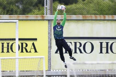  

Porto Alegre,RS,Brasil - 12/02/2013
Foto:RICARDO DUARTE / ZERO HORA
Treino do time B no estádio Olímpico.
Goleiro Dida