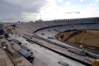 Status das obras do Beira-Rio de 15 a 20 de fevereiro de 2013