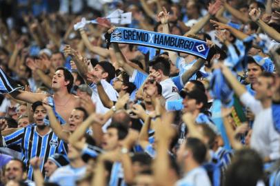  

PORTO ALEGRE, RS, BRASIL 05/03/2013 
FOTO: TADEU VILANI / ZERO HORA
Libertadores 2013, Grêmio x Caracas no estádio Arena do Grêmio.