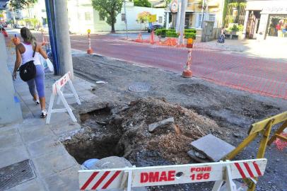  

Obras na Rua Coronel Bordini