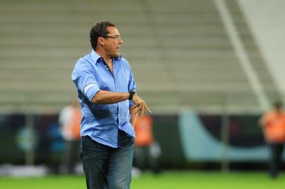  

PORTO ALEGRE, RS, BRASIL - 28/03/2013
FOTO: FERNANDO GOMES/ZERO HORA
Grêmio X Cruzeiro, partida válida pelo Campeonato Gaúcho  - Gauchão 2013 - Vanderlei Luxemburgo técnico do Grêmio