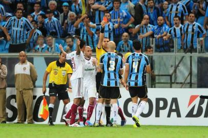  

PORTO ALEGRE,RS, BRASIL - 10/04/2013
FOTO:RICARDO DUARTE /ZERO HORA
Copa Libertadores, Grêmio x Fluminense na Arena do Grêmio.