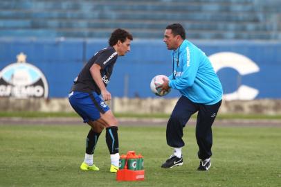 Grêmio - Elano - Luxemburgo - treino