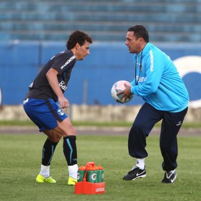 Grêmio - Elano - Luxemburgo - treino