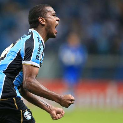 libertadores - grêmio x santa fe - arena - gol fernando