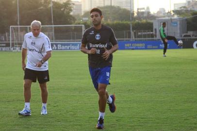 werley, treino, grêmio, futebol