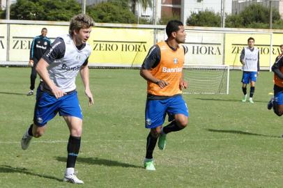 gabriel, andré santos, grêmio, treino, olímpico