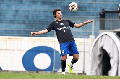 grêmio, futebol, elano, treino, olímpico, esportes, 07052013