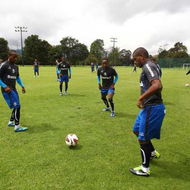 grêmio, treino, colômbia, libertadores