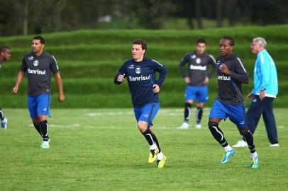 elano, zé roberto, colômbia, bogotá, treino, libertadores, grêmio