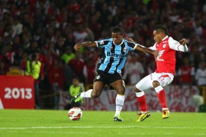 Santa Fe x Gremio 

BOGOTÁ, COLOMBIA, 16-05-2013: O Grêmio joga contra o Santa Fé, pela classificação às quartas de final da Libertadores,  no estádio El Campín. (Foto: Lucas Uebel/Grêmio FBPA, ESPORTES)

Editoria: SPO
Local: Bogota
Indexador: Lucas Uebel
Secao: futebol
Fonte: Gremio.net
Fotógrafo: Santa Fe x Gremio 