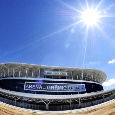  

PORTO ALEGRE, RS, BRASIL, 17/12/2012, 11h23:  Uma visão sobre a Arena do Grêmio (Foto: Omar Freitas / Zero Hora)