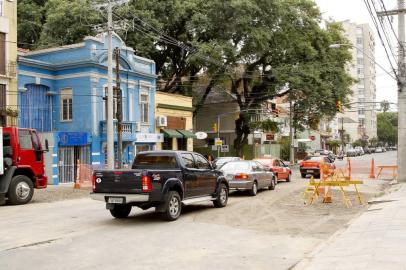 obras , conduto álvaro chaves , coronel bordini , bloqueio , trânsito , diário gaúcho, dgol, 22052013