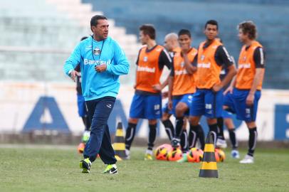 treino grêmio - técnico vanderlei luxemburgo