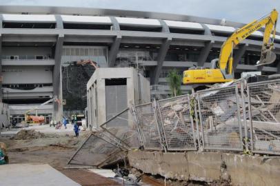 maracanã a menos de duas semanas de Brasil x Inglaterra