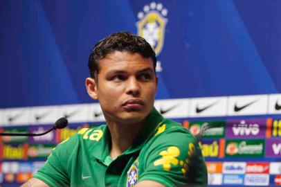 coletiva - seleção brasileira - thiago silva