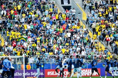  

PORTO ALEGRE,RS, BRASIL - 09/06/2013 (Foto: Marcelo Oliveira / Diario Gaucho)
Amistoso entre Brasil x França na Arena do Grêmio.