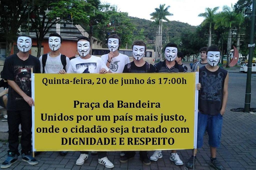 Anonymous Joinville/Divulgação