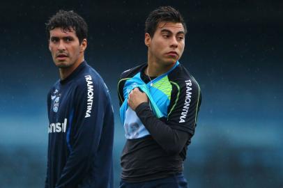 Vargas - Grêmio - Treino - Estádio Olímpico