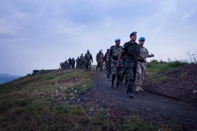 Descrição: Carlos Alberto dos Santos Cruz na República Democrática do Congo, onde é o novo Comandante da Força Militar da Missão das Nações Unidas para a Estabilização (MONUSCO)Fotógrafo: 