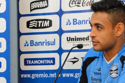 treino grêmio - coletiva - werley