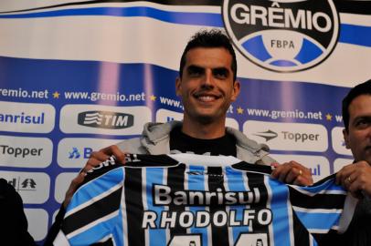 grêmio - apresentação - zagueiro rhodolfo