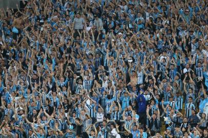  

Partida entre Grêmio VS Fluminense, na Arena Portoalegrense, válido pelo campeonato Brasileiro 2013.