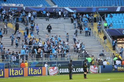 grêmio, brigada militar, fluminense, brasileirão, confusão