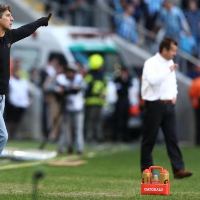  

Técnico Renato Portaluppi
PORTO ALEGRE, RS, BRASIL, 04-08-2013.Campeonato Brasileiro 2013,clássico de número 397, Grêmio x Inter na Arena. (Foto: Jefferson Botega/Agência RBS / ESPORTE)
Indexador: Jefferson Botega