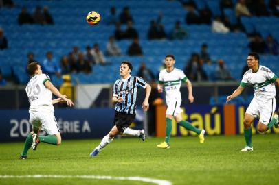  

PORTO ALEGRE, RS, BRASIL, 08-08-2013.Campeonato Brasileiro 2013, Grêmio x Coritiba na Arena. (Foto: Félix Zucco /Agência RBS / ESPORTE)