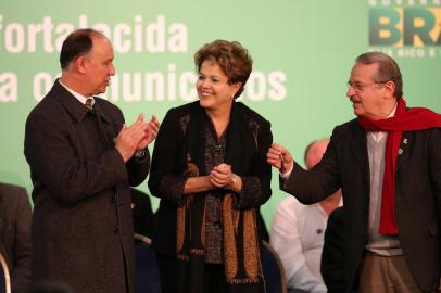 PORTO ALEGRE, RS, BRASIL - 10-08-2013 - Presidenta Dilma Rousseff em Porto Alegre (FOTO: BRUNO ALENCASTRO/AGÊNCIA RBS, POLÍTICA)