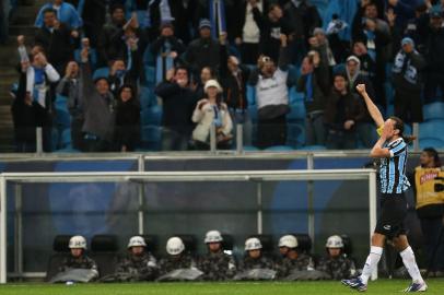  

Jogaor Barcos faz o segundo gol
PORTO ALEGRE, RS, BRASIL - 14-08-2013 - Campeonato Brasileiro 2013, 14ª rodada, Grêmio x Cruzeiro no estádio Arena.(FOTO: DIEGO VARA/AGÊNCIA RBS, ESPORTE)
Indexador: Diego Vara