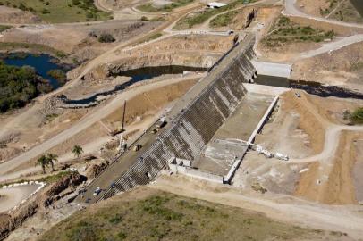  Barragem de Taquarembó, estágio atual da obracrédito: Divulgação.