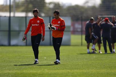  PORTO ALEGRE , RS , BRASIL - 09-09-2013 - Inter faz o único treino antes de encarar o Santos na terça-feira ( FOTO : FÉLIX ZUCCO / AGENCIA RBS / ESPORTES )