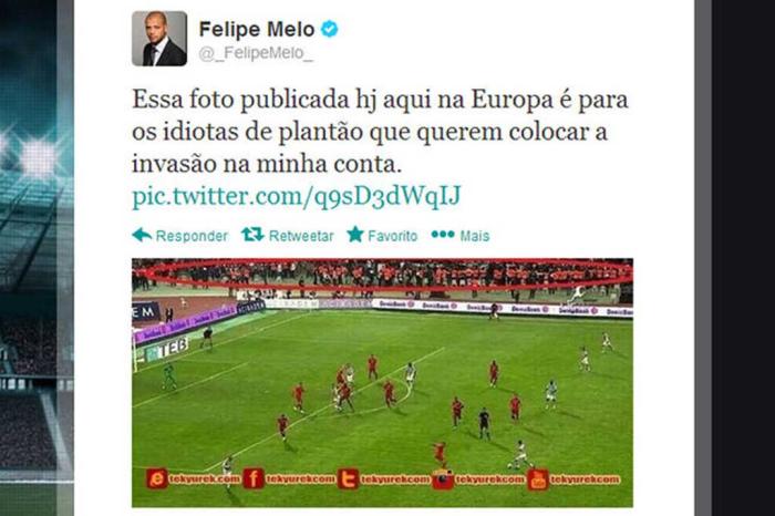 Após confusão contra Besiktas, Felipe Melo é suspenso por dois jogos - ESPN